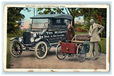 c1920s The First and Ten Millionth Ford Cars Unposted Postcard picture