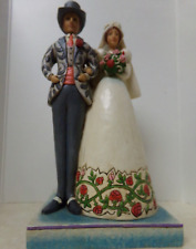 Jim Shore Heartwood Creek Bride and Groom 2006 picture
