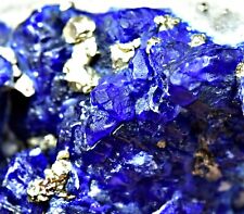 496g Very Rare Natural Blue Hauyne Crystals With Gonnardite and Pyrite On Matrix picture