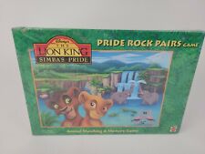 The Lion King Simba's Pride Rock Matching Card Board Game Mattel 1998 - Sealed picture