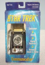 Star Trek Communicator 1998 Paramount Clock Recorder Calculator Lights picture