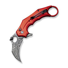 Civivi Incisor II Folding Knife Red Alum Handle Nitro-V Karambit C16016B-DS1 picture