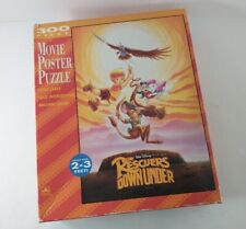 Vintage Disney THE RESCUERS DOWN UNDER Extra Large 300-Piece Movie Poster Puzzle picture