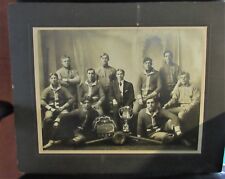 Blue Label Baseball Team, Hamilton ON Canada, Vintage Photo by Leatherdale, 1908 picture