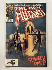 Marvel The New Mutants Slumber Party #21 1984 Double Sized Issue Comic  | Combin picture