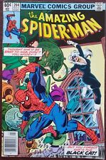 Amazing Spider-Man #204 F/VF 7.0 (Marvel 1980) ~3rd Appearance of the Black Cat✨ picture