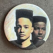 Vintage late 1980's KID 'N PLAY pin badge pinback button Christopher Reid Martin picture