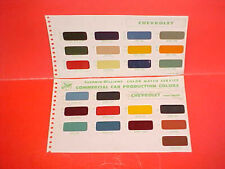 1936-1946 1947 1948 1949 1950 1951 1952 1953 CHEVROLET PICKUP TRUCK PAINT CHIPS picture
