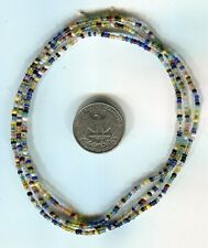 African Trade beads vintage Venetian old tiny mixed color glass seed beads picture