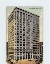 Postcard Ford Building, Detroit, Michigan picture