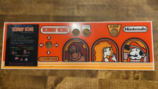 NEW DONKEY KONG Control Panel overlay CPO WITH INSTRUCTION CARD ACRYLIC picture