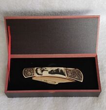 Falkner American Mint Anniversary Edition Pocketknife Bald Eagle PreOwned picture