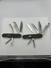 VICTORINOX Switzerland Model Mauser Swiss Army Knife And Adler German Army Knife picture