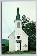 Elbe Washington WA Lutheran Church Evangelical Vintage Postcard picture