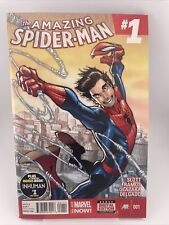 The Amazing Spiderman #1 Marvel Comics 2014 1st Cameo App of Cindy Moon (Silk) picture