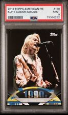 2011 Topps American Pie #170 Kurt Cobain Nirvana PSA 9 / Pop 10/ Only 1 Higher picture