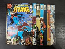 TALES OF THE TEEN TITANS LOT OF 7 - #41 #45 #47 #48 #49 #58 #64 COPPER AGE picture