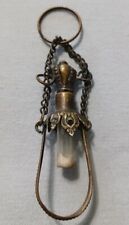 Antique Victorian Perfume Scent Bottle Chatelaine Missing Bottom Casing As Is picture