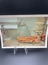 1970s Firefighting Photo, Seagrave Fire Engine, PFD, Philadelphia Fire? picture