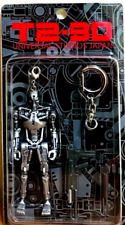 Universal Studios Japan Terminator T2-3D Movable Keychain USJ 4 inch NEW Vintage picture