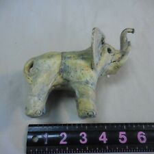 Yellow Earth Colored  Ceramic Elephant picture