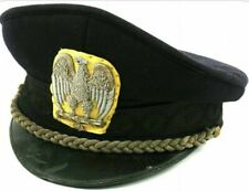  WWII-FASCIST-ITALIAN-OFFICER-VISOR-CAP picture