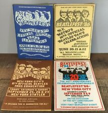 Beatlefest Lot Of 4 Convention Pamphlets Booklets picture