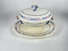 19thc FRENCH ANTIQUE WHITE GIEN SOUP TUREEN SOUPIERE  FRANCE   *READ NOTE* picture