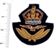 RAF Officers Cap Badge Wire Bullion, LI-EMB-0057 picture