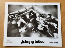 JOHNNY BRAVO 8x10 BLACK & WHITE Press Kit Photo 90's ALT ROCK BAND Battershell picture