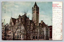 Milwaukee Wisconsin Post Office UDB WI c1910 Postcard picture