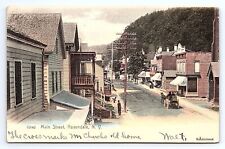 Postcard Rosendale New York Main Street View The Rotograph Co. c.1907 picture