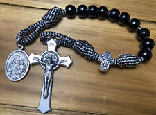 St. Joseph Catholic Single Decade Rosary - Paracord Rosary- Handmade picture