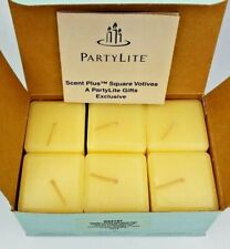 PartyLite Scent Plus Square Votive Candles New Box Ginger Lemon P3H/K02167 picture