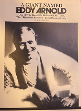 1985 Singer Eddy Arnold The Tennessee Plowboy picture