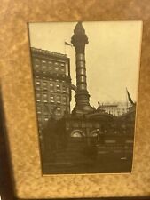Ohio, OH, Cleveland, Soldiers & Sailors Monument, Public Square, Vintage photo picture
