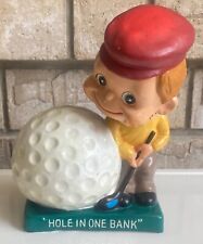 RARE Vintage Golf Boy “Hole In One Bank
