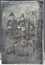 Antique Metal Photo Of 2 Lawmen At Possible Brothel Saloon Derby Hat picture