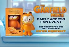 The Garfield Movie AMC Early Access Fan Event Garfield Squishy only on 5-19-24 picture