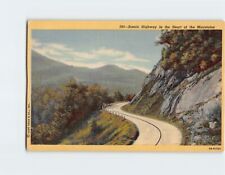Postcard Scenic Highway in the Heart of the Mountains picture