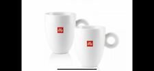 illy Red Logo Coffee Mug italy 8 oz set of 2 picture