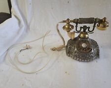 Vintage Handset Rotary Dial Phone Antique Old Fashioned Telephone (Pre-Owned)  picture