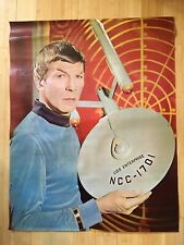 Dr. Spock Leonard Nimoy Star Trek Enterprise Poster Vintage 1967 Desilou Prod picture