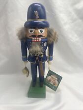 em merck police nutcracker Made In Germany For Old World Xmas. Star Missing 8 In picture