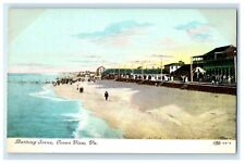 1913 Bathing Scene, Ocean View, Virginia VA Unposted Antique Postcard picture