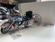 Franklin Mint 1:10 Harley Davidson Ultra Classic Patriotic Edition VERY RARE picture
