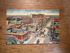 Vintage Postcard- Canal Street, New Orleans, LA. picture