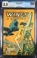 Wings comics #91 CGC FN- 5.5 Bob Lubbers Bondage Cover Captain Wings picture
