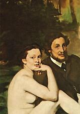 Vintage Postcard Edouard Manet Das Fruhstuck Naked Woman Art Painting picture