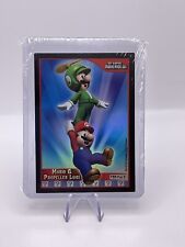 2010 Enterplay Super Mario Bros Wii Foil Mario & Propeller Luigi picture